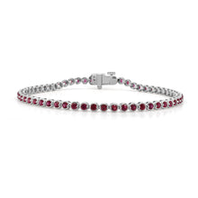 Load image into Gallery viewer, 14K Gold Ruby Bracelet