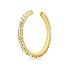 Load image into Gallery viewer, 14k Gold &amp; Diamond Single Earring Cuff