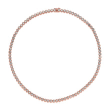 Load image into Gallery viewer, 14k Gold &amp; Diamond Tennis Necklace