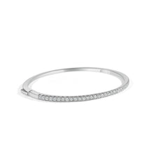 Load image into Gallery viewer, 14k Gold &amp; Diamond Bangle
