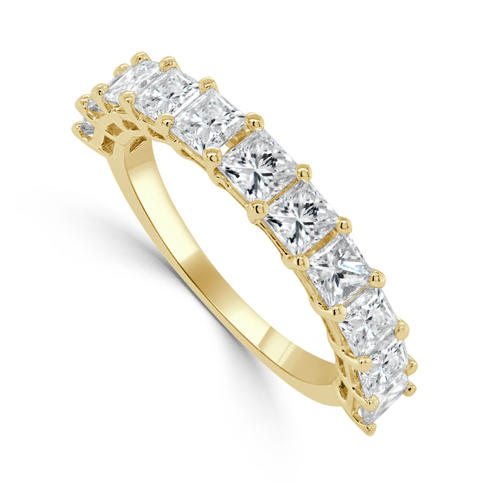 14K Gold & Princess-Cut Diamond Ring