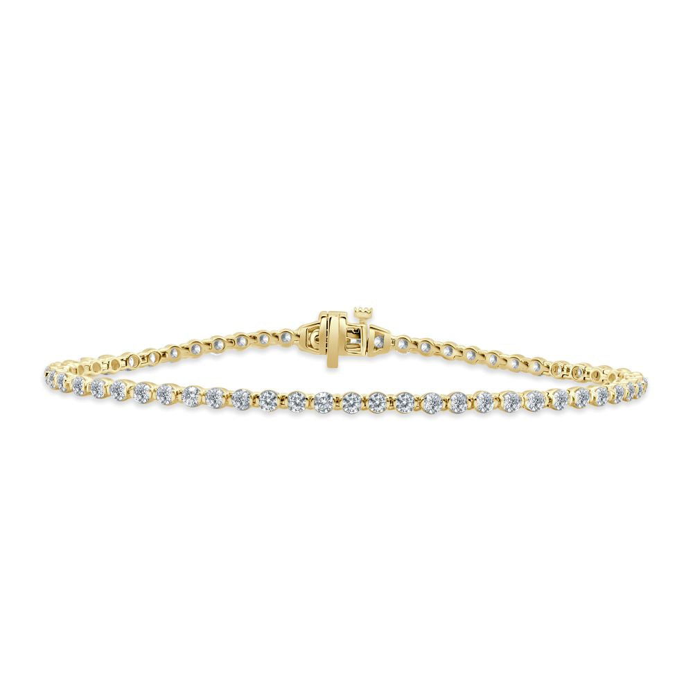 14K Gold & Diamond Tennis Bracelet