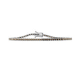 14K Gold Desert Diamond Ombre Tennis Bracelet - 2.05 CT