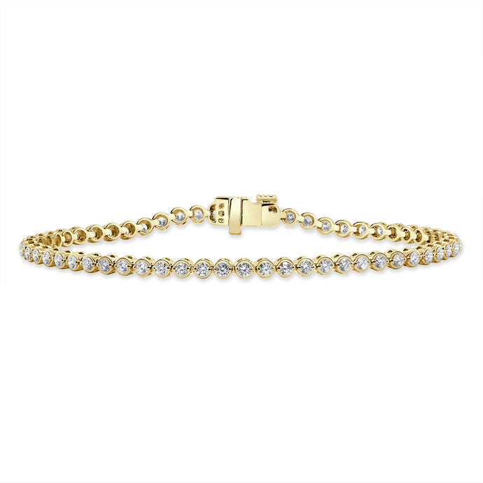 14K Gold & Diamond Tennis Bracelet