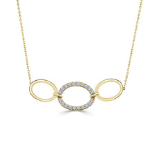 Load image into Gallery viewer, 14k Gold &amp; Diamond Necklace