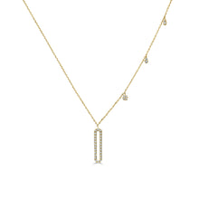 Load image into Gallery viewer, 14k Gold &amp; Diamond Necklace