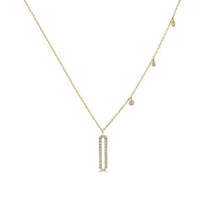 14k Gold & Diamond Necklace