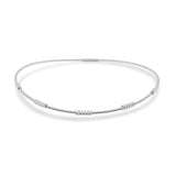 14K Gold Diamond Flexible Choker - 0.72 CT