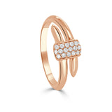 14K Gold & Diamond Ring - 0.15ct