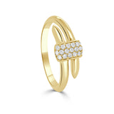 14K Gold & Diamond Ring - 0.15ct