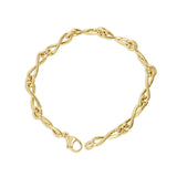 14K Gold Infinity Link Chain Bracelet