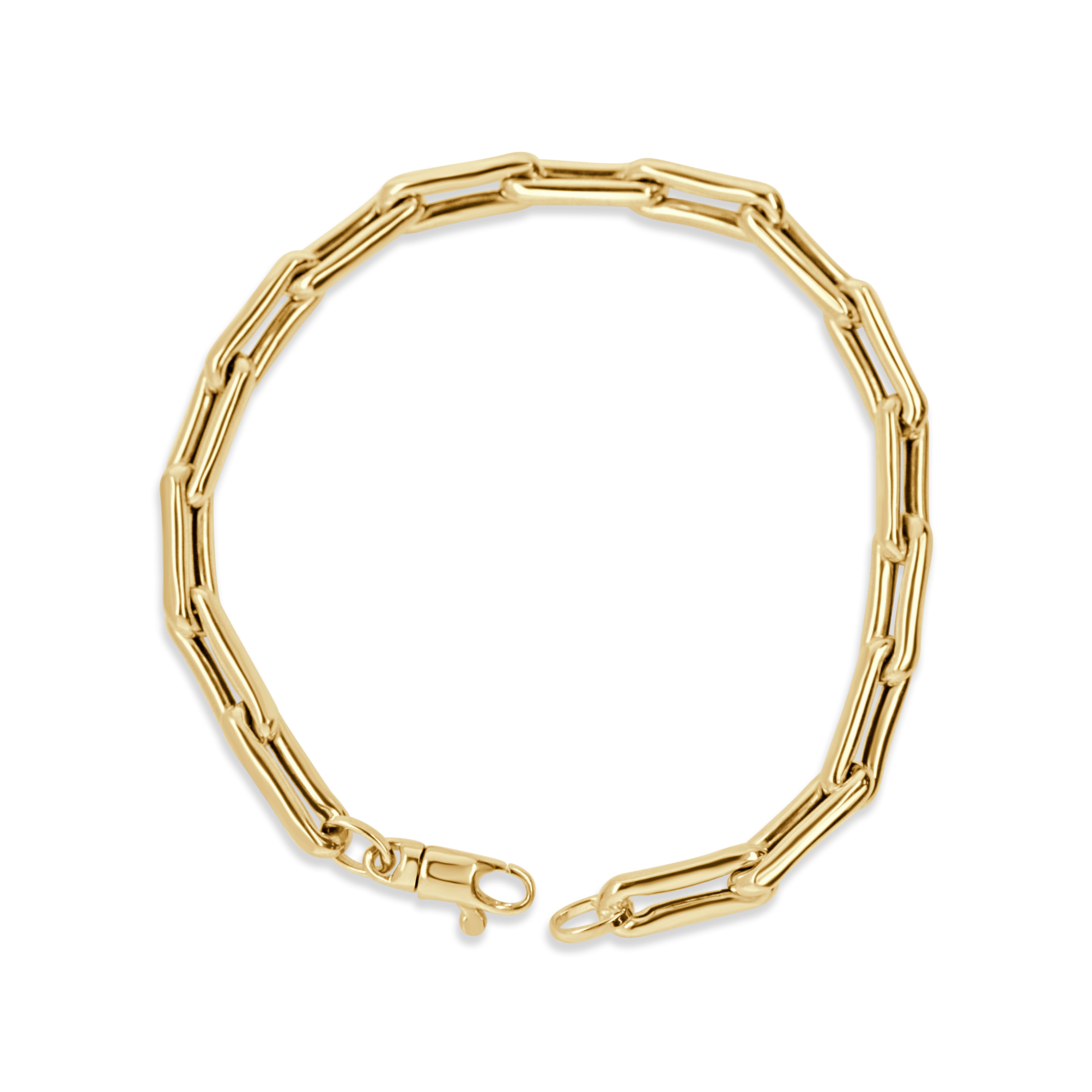 14K Gold Link Bracelet