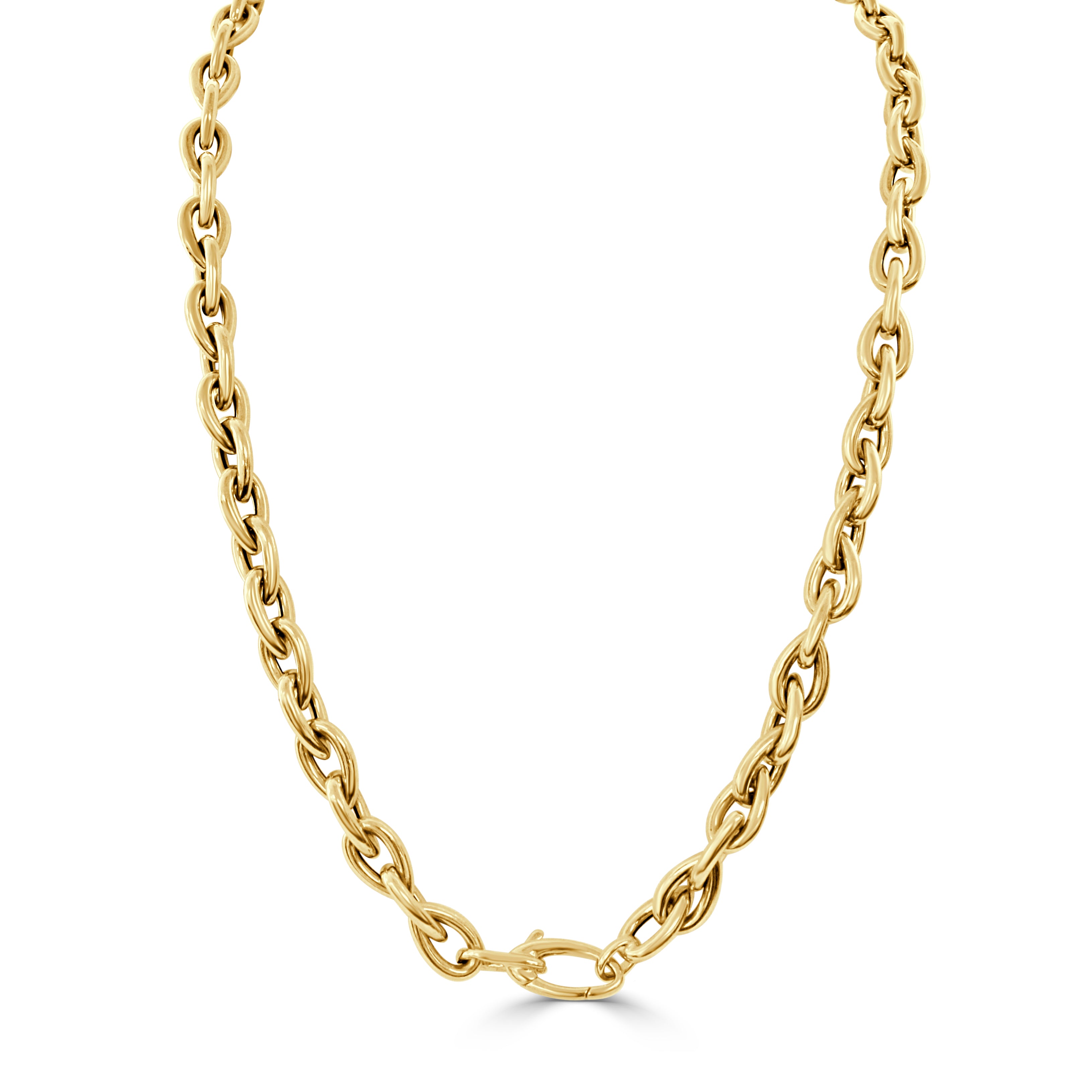 14K Gold Link Necklace