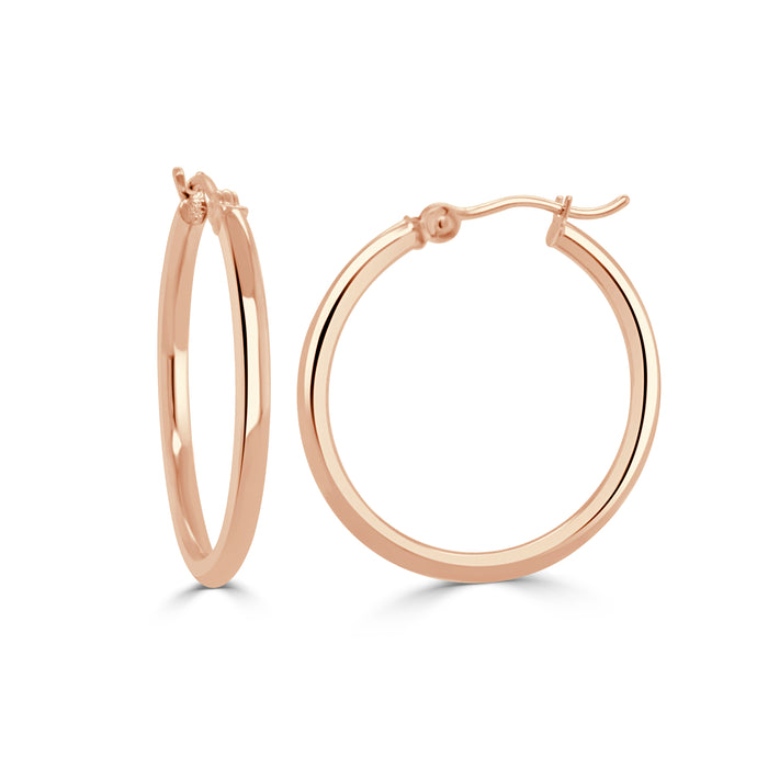 14K Gold Hoop Earrings