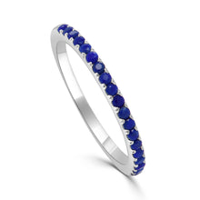 Load image into Gallery viewer, 14k Gold &amp; Birthstone Stackable Ring