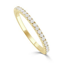 Load image into Gallery viewer, 14k Gold &amp; Birthstone Stackable Ring