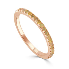 Load image into Gallery viewer, 14k Gold &amp; Birthstone Stackable Ring