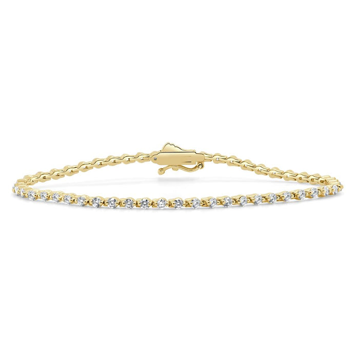 14K Gold & Diamond Tennis Bracelet