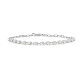 14K Gold Pear Shape Diamond Bracelet -1.33 CT