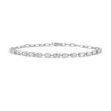 14K Gold Mix Fancy Shape Diamond Bracelet - 1.60 CT