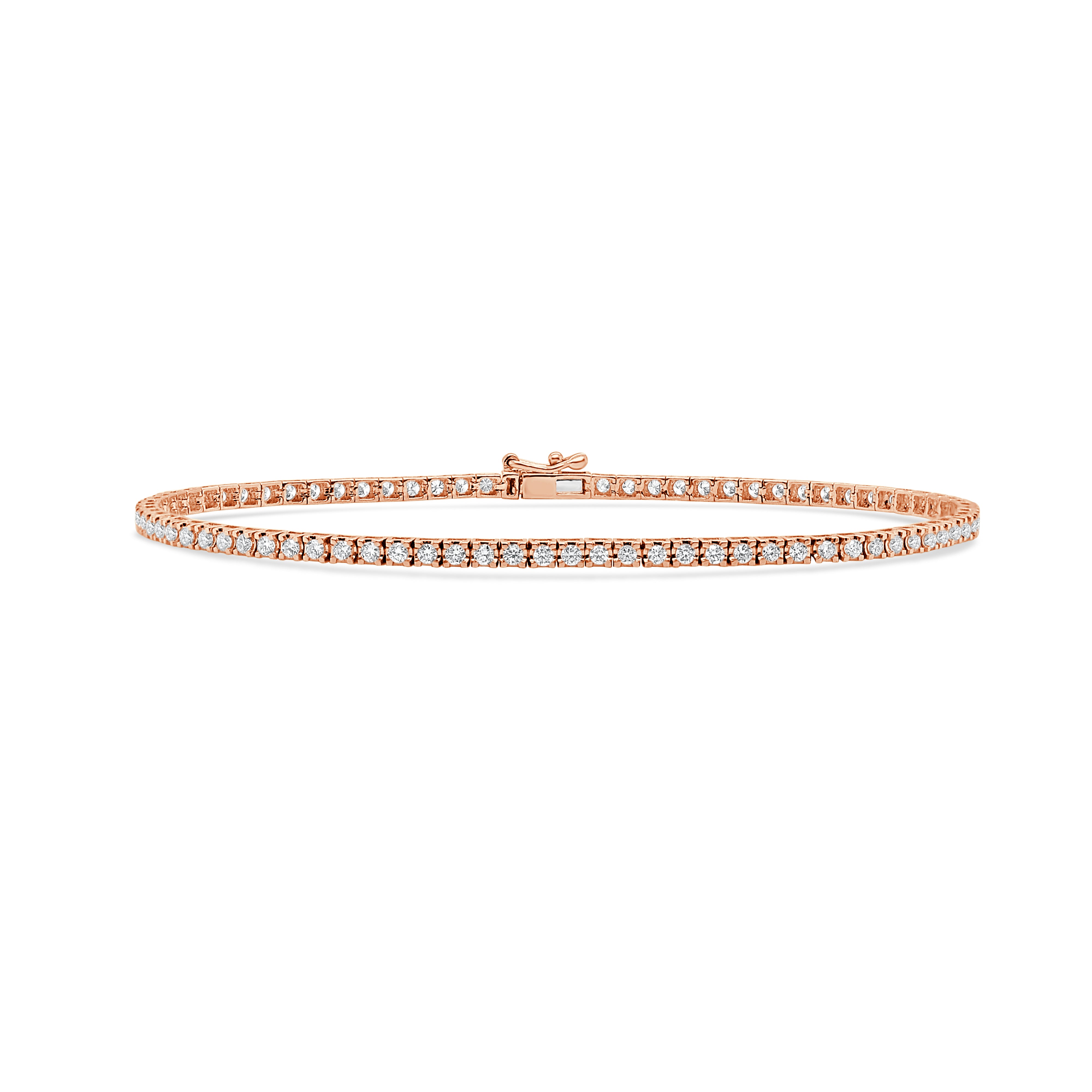 14K Gold Diamond Tennis Bracelet- 1.00 CT.