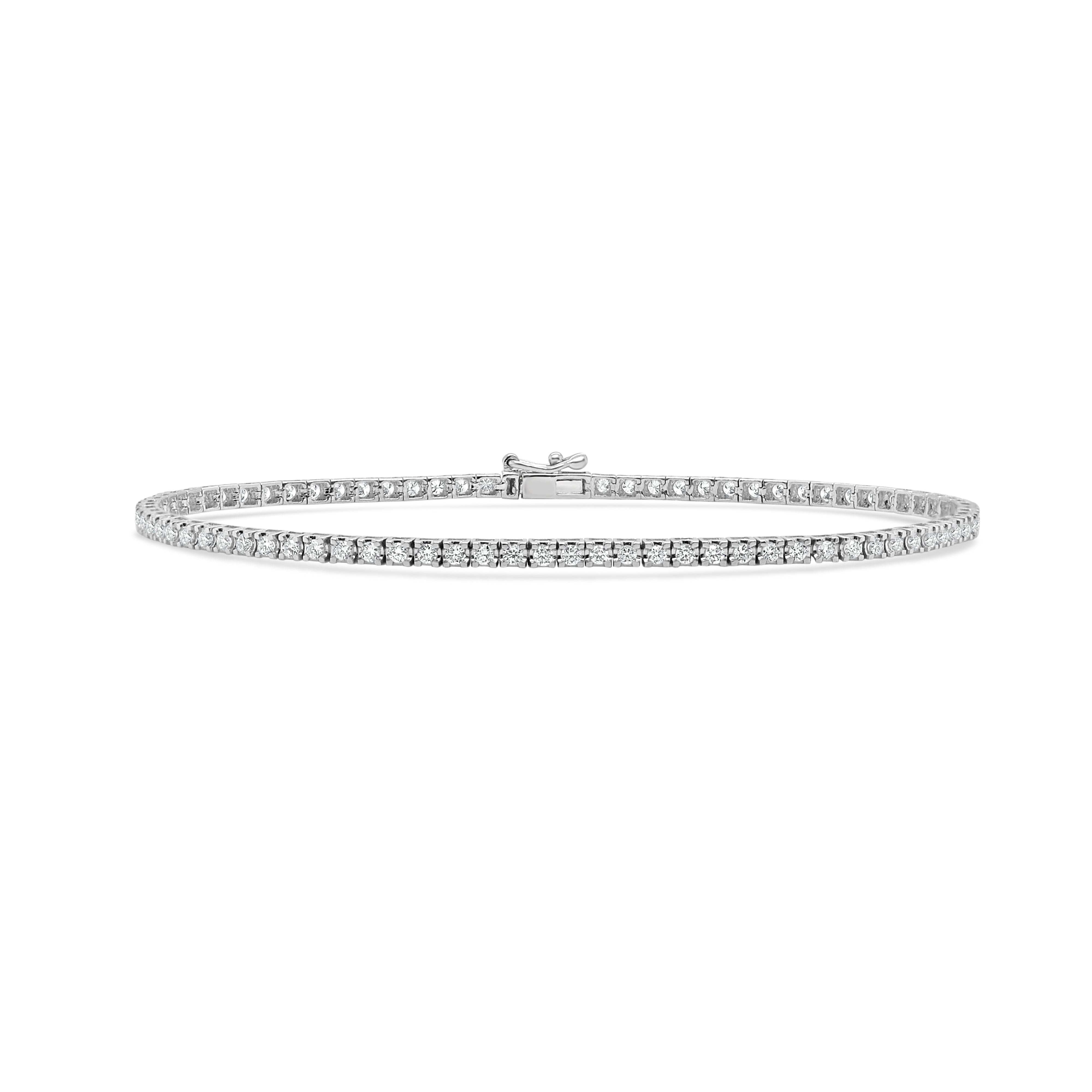 14K Gold Diamond Tennis Bracelet- 1.00 CT.