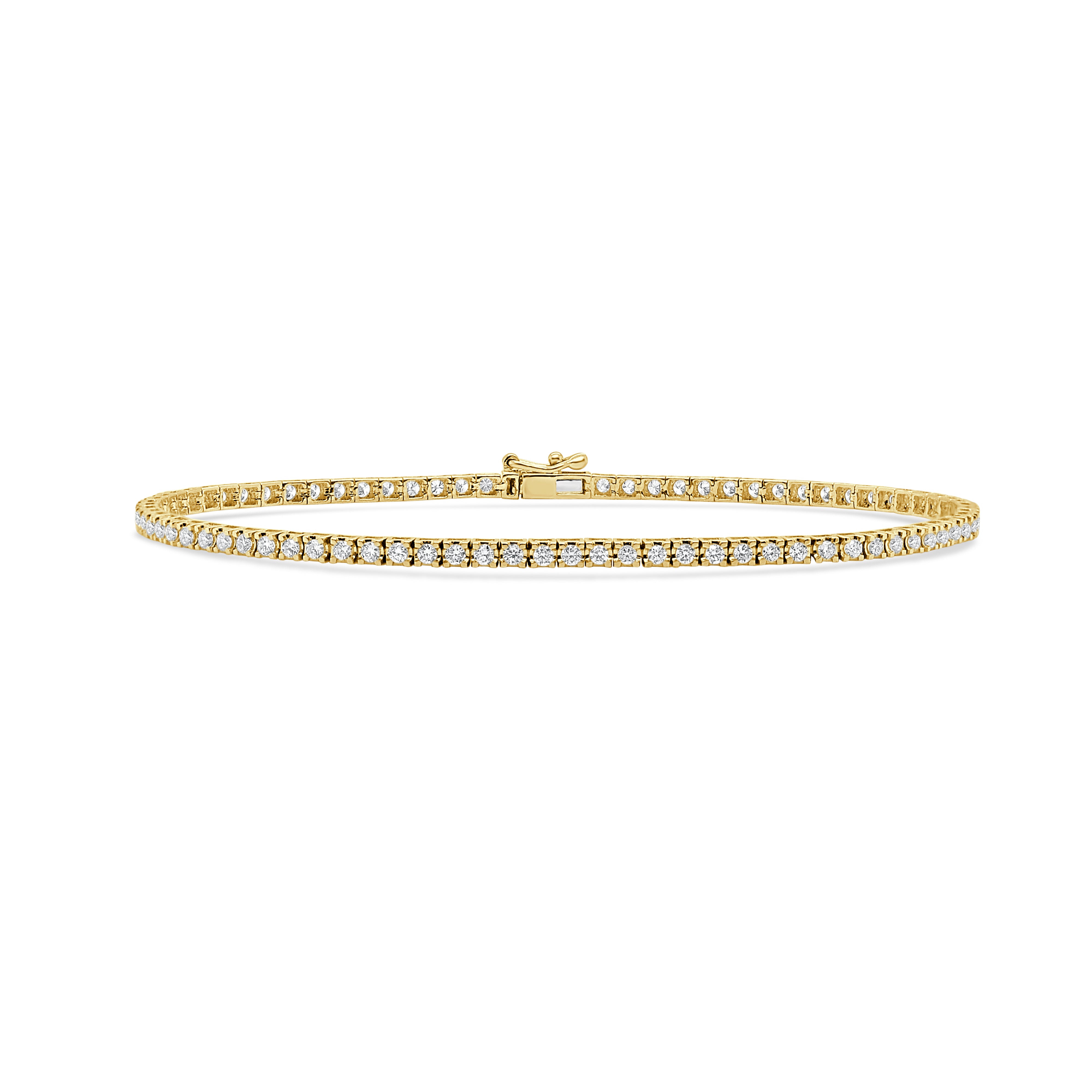 14K Gold Diamond Tennis Bracelet- 1.00 CT.