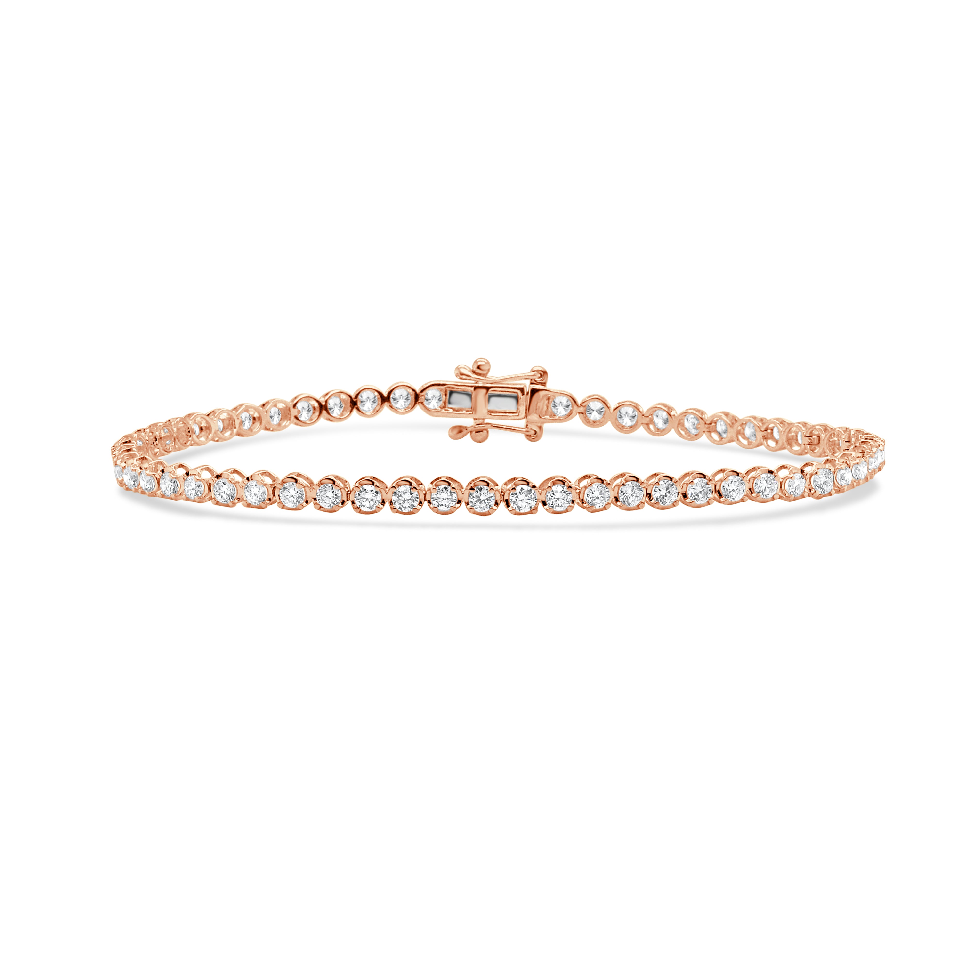 14K Gold Diamond Tennis Bracelet- 2.00 CT