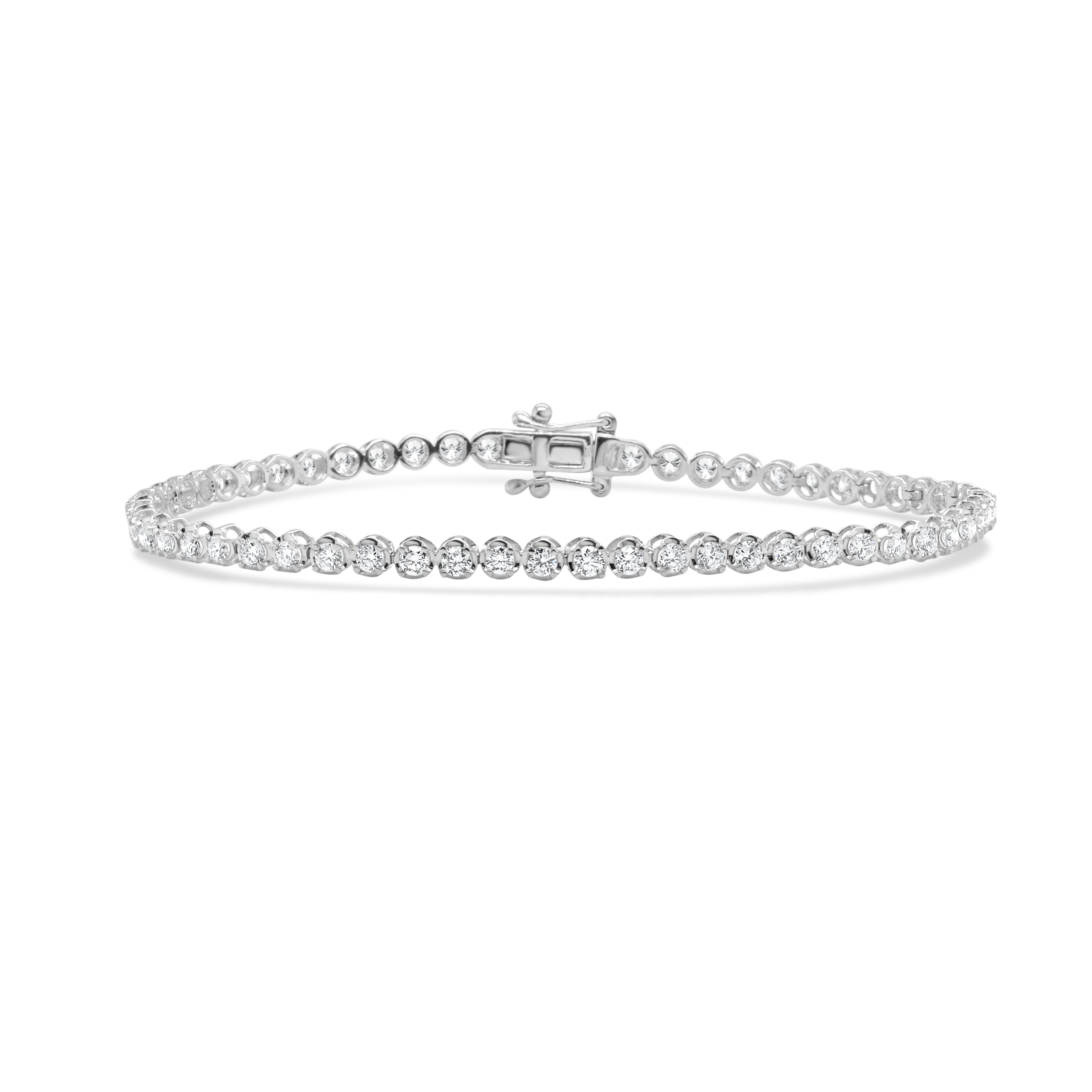 14K Gold Diamond Tennis Bracelet- 2.00 CT