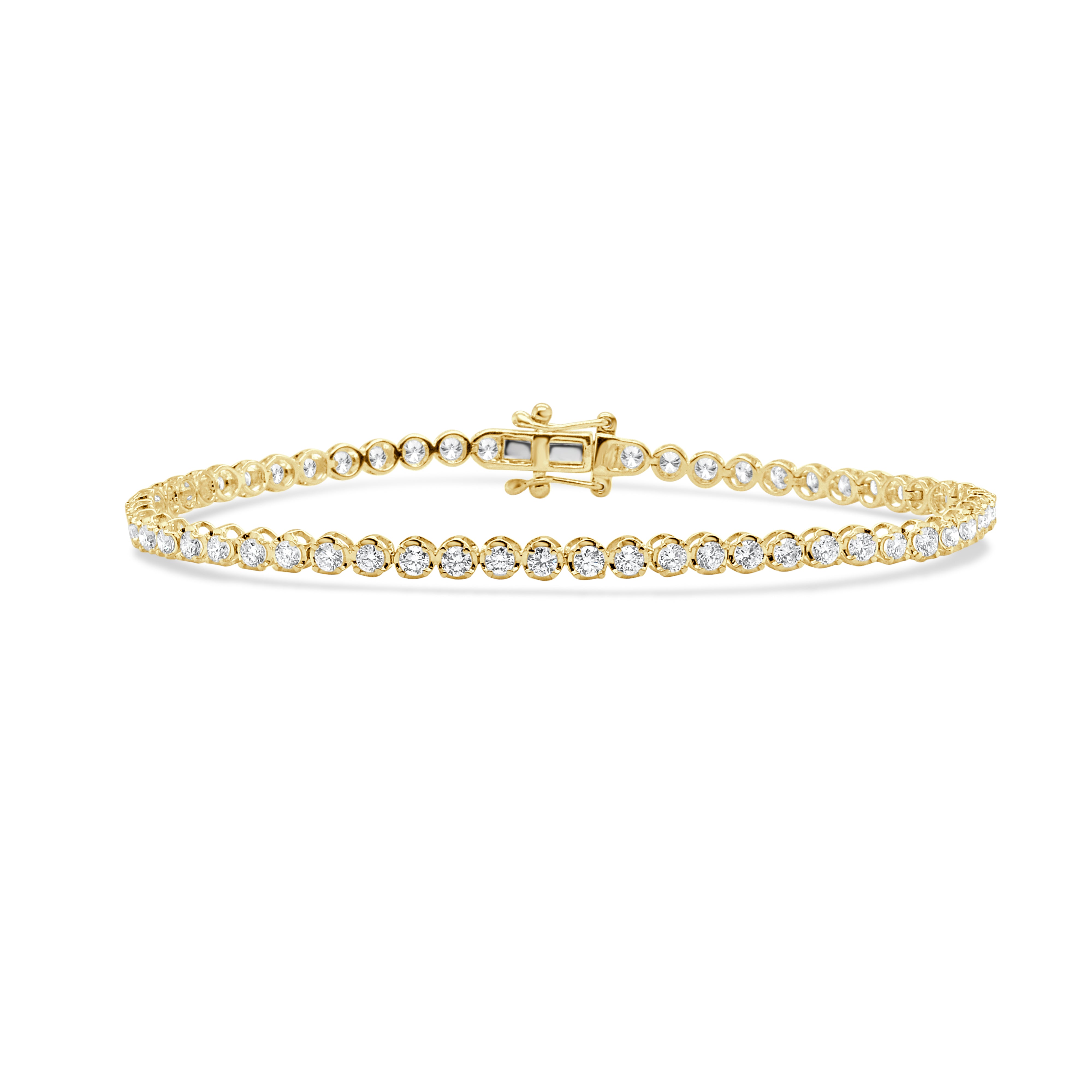 14K Gold Diamond Tennis Bracelet- 2.00 CT