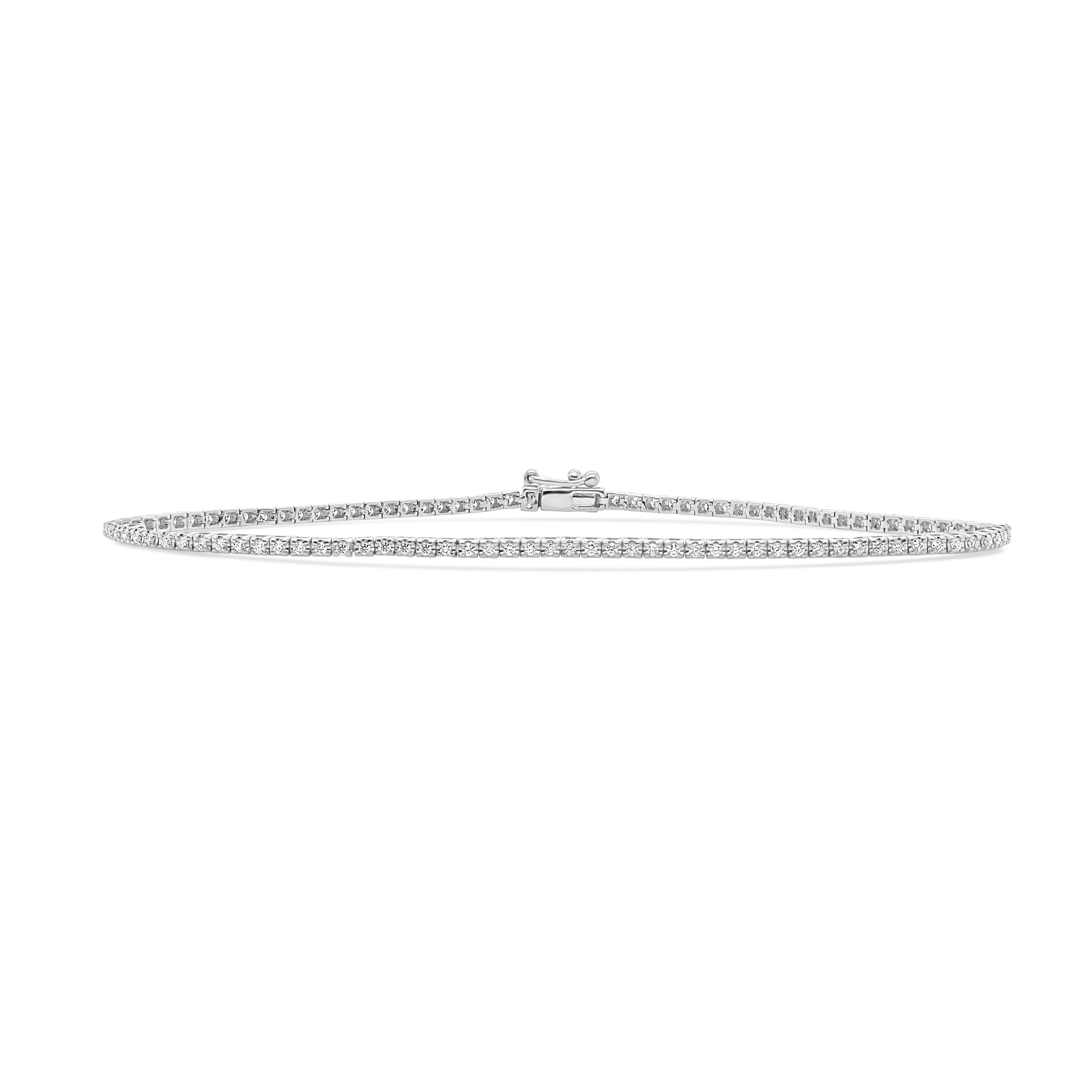 14K Gold Diamond Tennis Bracelet- 0.55 CT