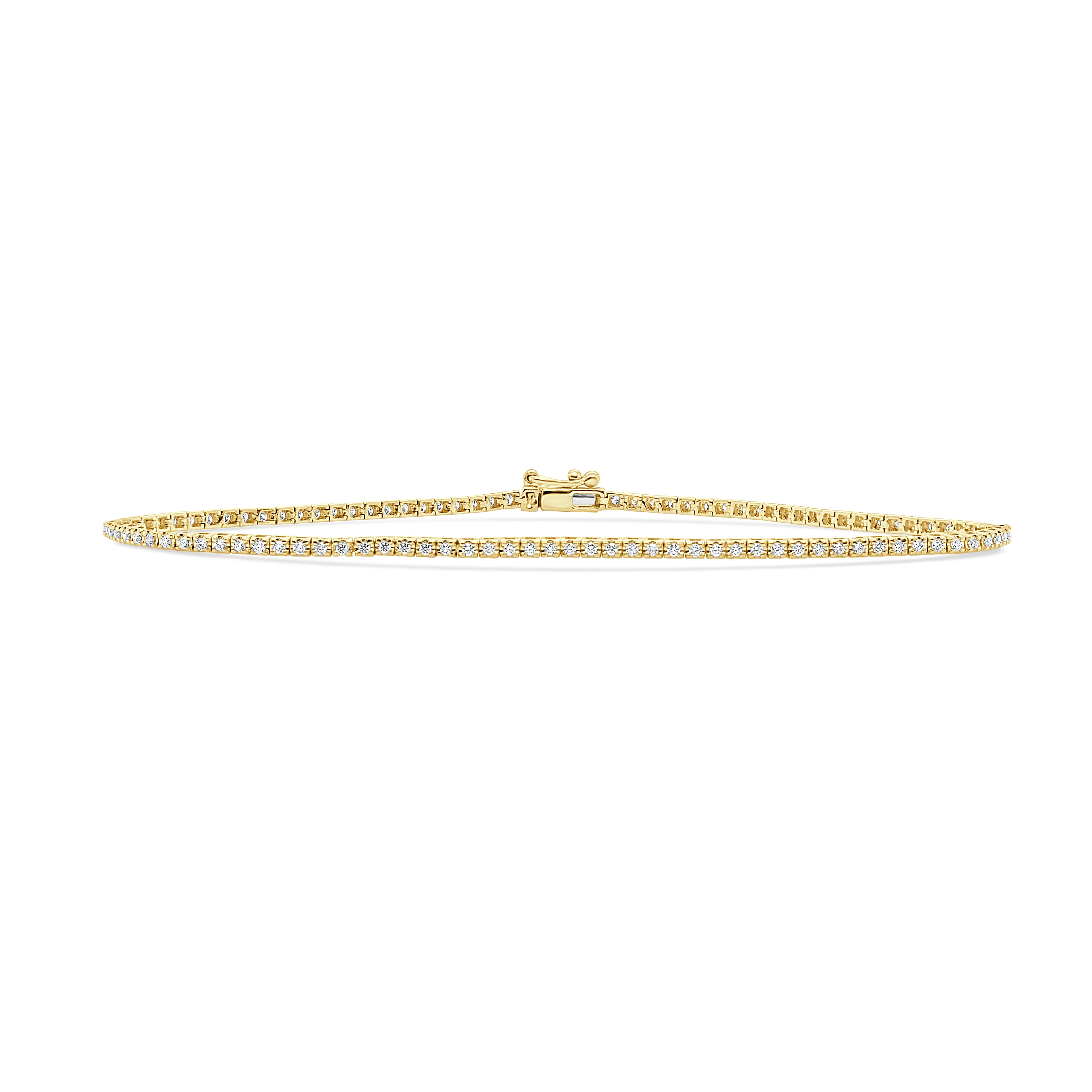14K Gold Diamond Tennis Bracelet- 0.55 CT