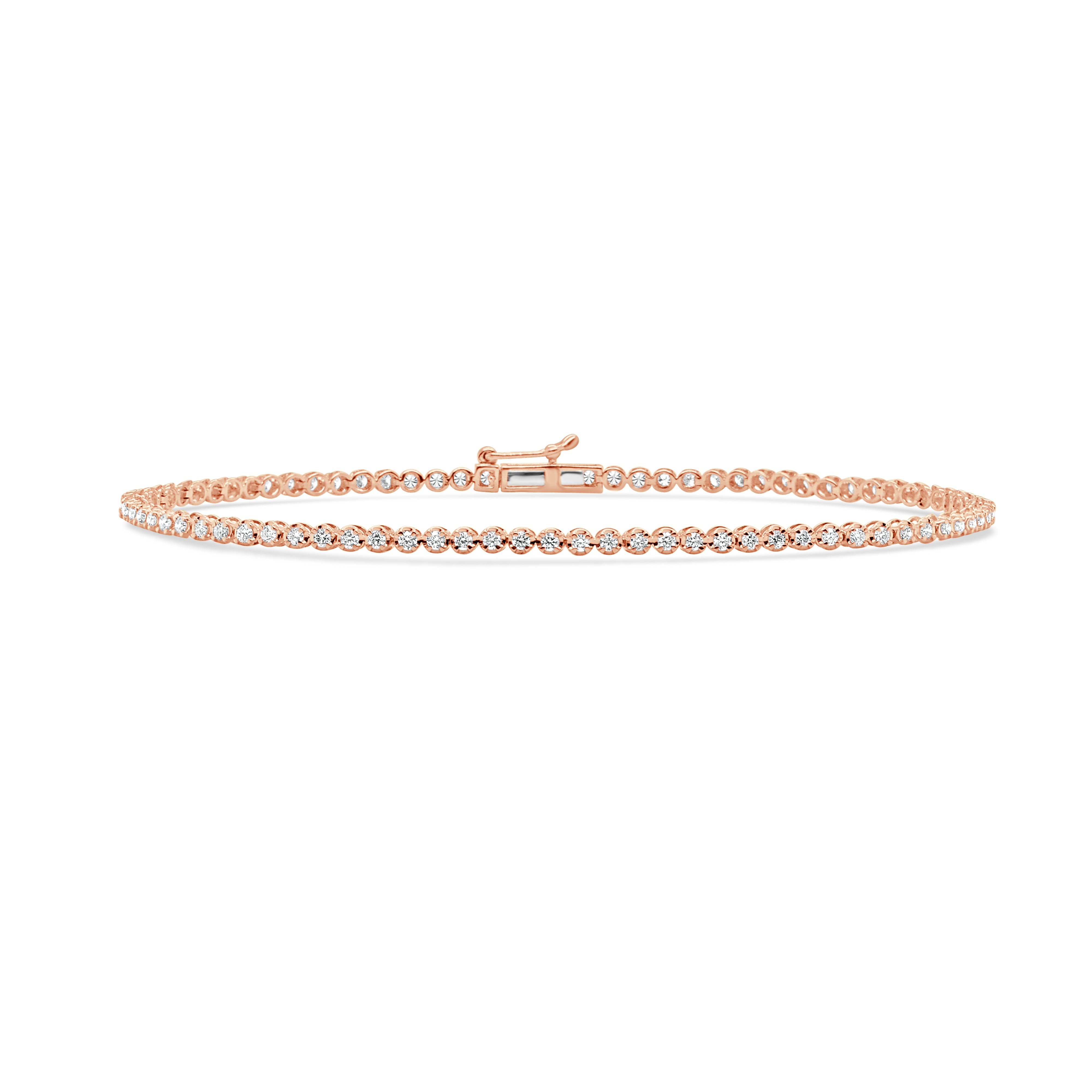 14K Gold Diamond Tennis Bracelet - 1.00 CT.