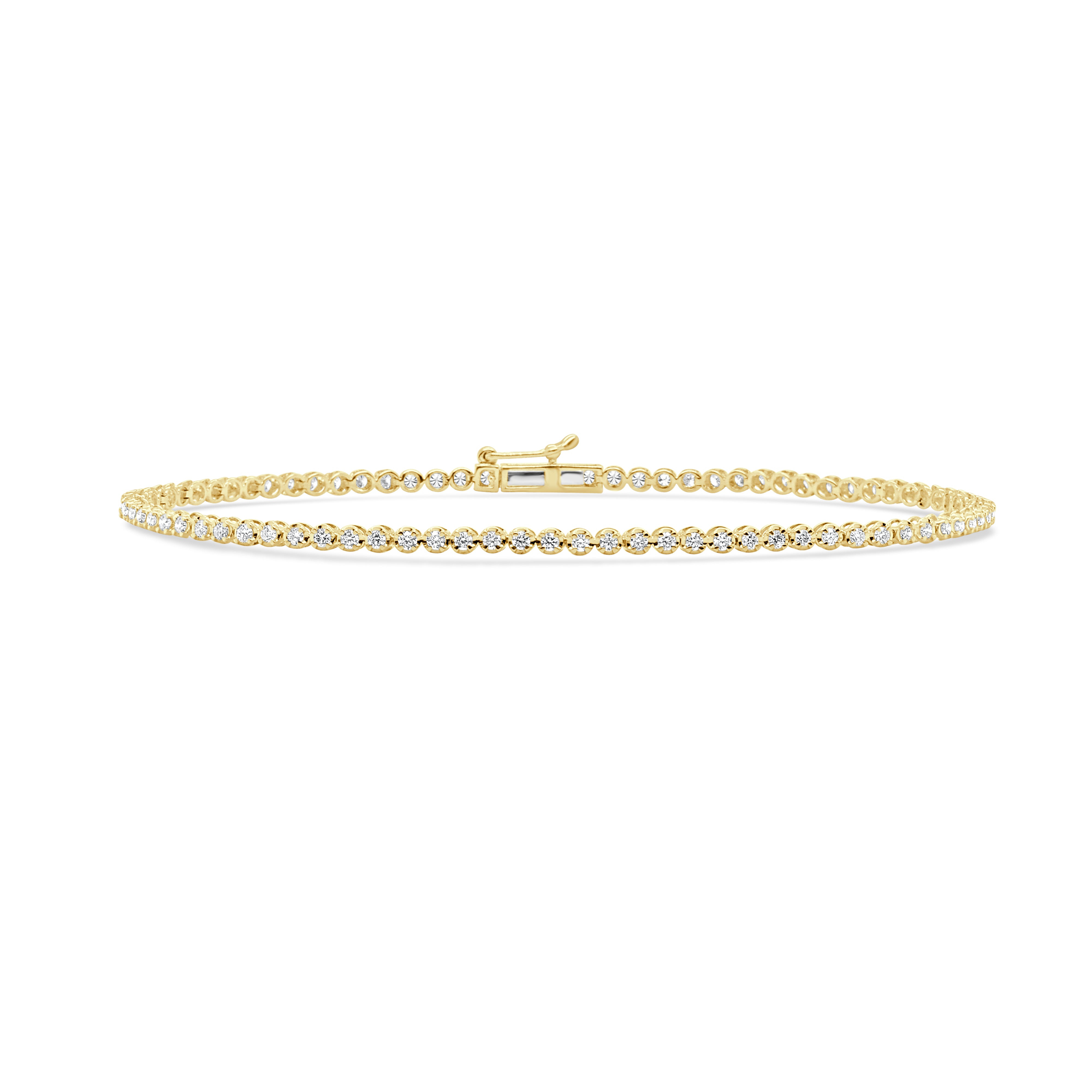 14K Gold Diamond Tennis Bracelet - 1.00 CT.