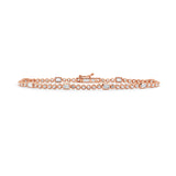 14K Gold Emerald Cut Diamond Bracelet- 1.60 CT