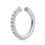 14K Gold Single Diamond Ear Cuff - 0.16 CT