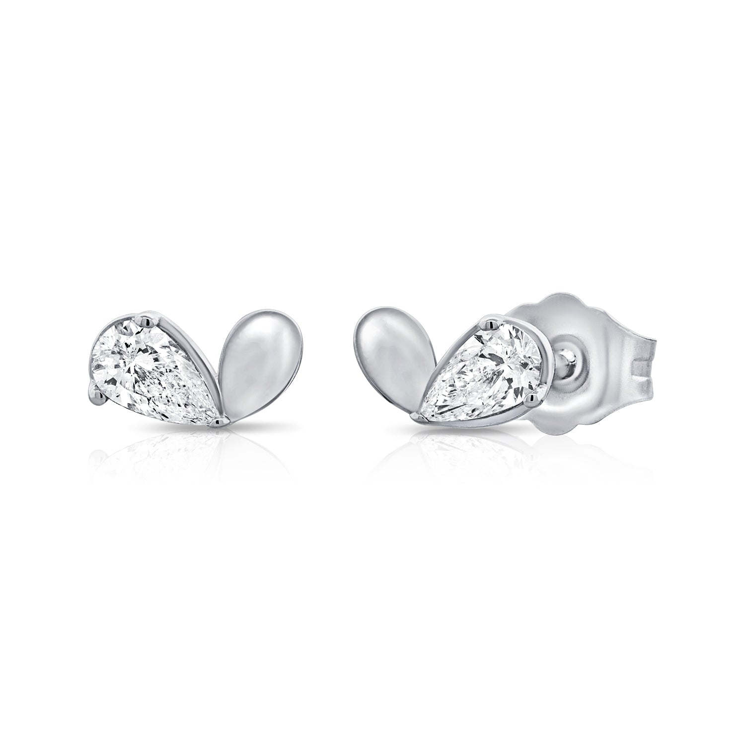 14K Gold Diamond Stud Earring - 0.29 CT