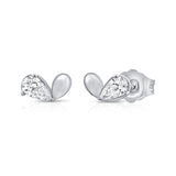 14K Gold Diamond Stud Earring - 0.29 CT