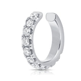 14K Gold Single Diamond Ear Cuff- 0.41 CT