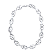 Load image into Gallery viewer, 14K Gold &amp; Diamond Link Necklace