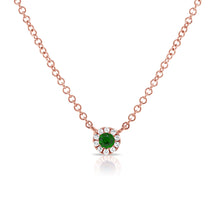 Load image into Gallery viewer, 14k Gold Diamond &amp; Gemstone Necklace