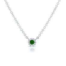 Load image into Gallery viewer, 14k Gold Diamond &amp; Gemstone Necklace