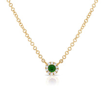 Load image into Gallery viewer, 14k Gold Diamond &amp; Gemstone Necklace