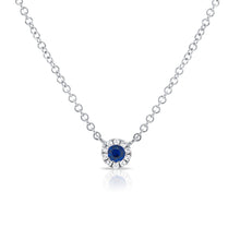 Load image into Gallery viewer, 14k Gold Diamond &amp; Gemstone Necklace