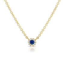 Load image into Gallery viewer, 14k Gold Diamond &amp; Gemstone Necklace