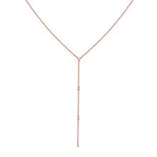 Load image into Gallery viewer, 14K Gold &amp; Diamond Larriet Necklace