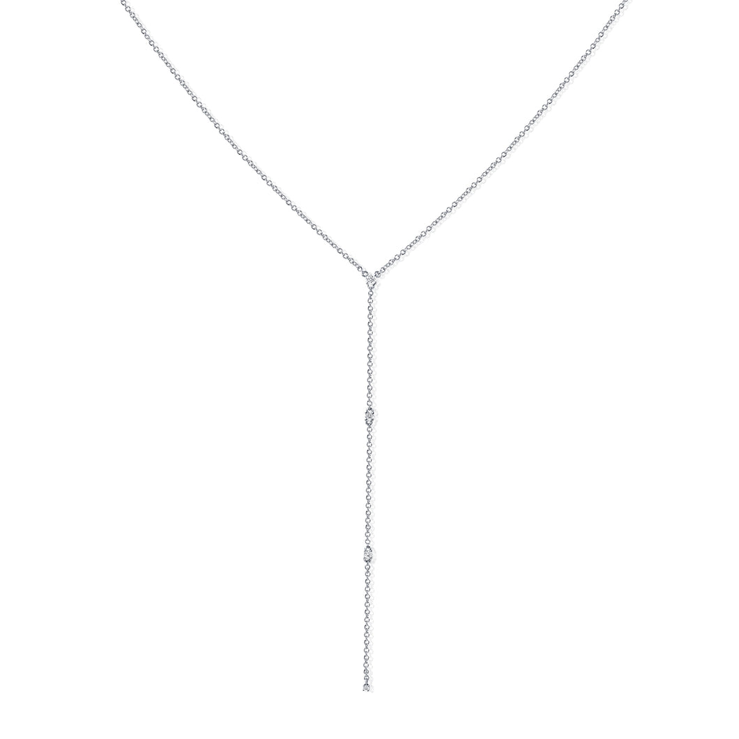 14K Gold & Diamond Larriet Necklace