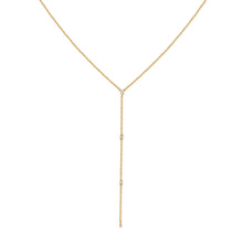 Load image into Gallery viewer, 14K Gold &amp; Diamond Larriet Necklace