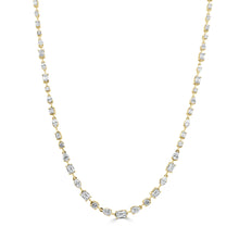 Load image into Gallery viewer, 14K Gold Mixed Fancy Shape Diamond Necklace