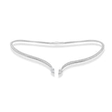 14K Gold Round & Marquise Diamond Open Choker - 2.22ct